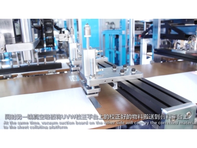 Automatic Sheet Collating and Overlay Machine
